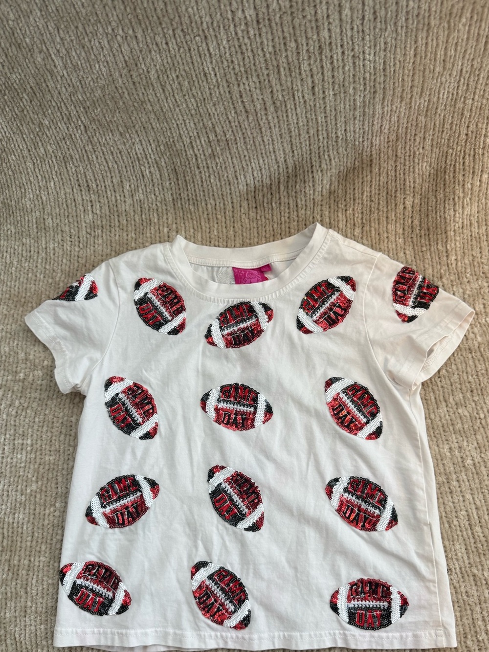 Kids Queen of Sparkles Gameday Shirt - Picture 3 of 7